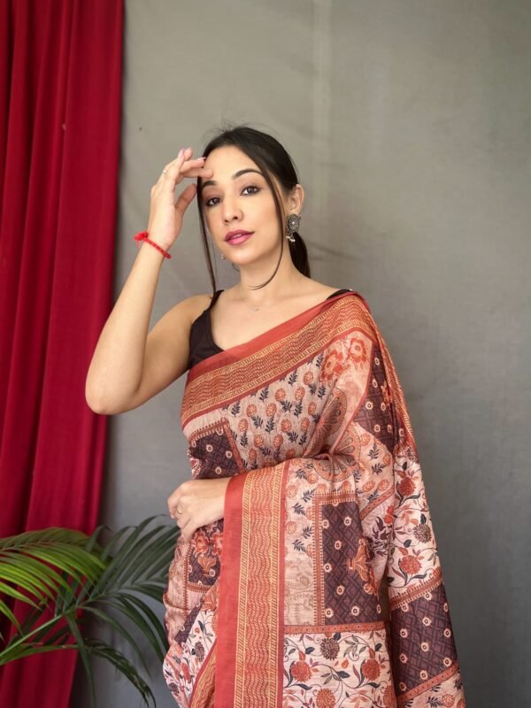 Elegant Banarasi Silk Saree – Traditional & Timeless