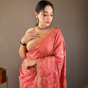 Soft Cotton Saree with Blouse – Summer Special