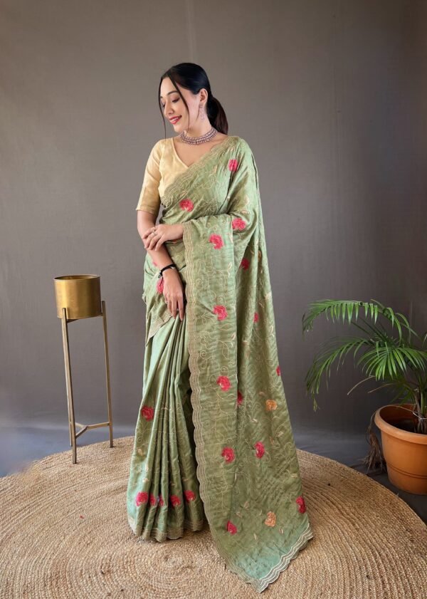 Designer Georgette Saree – Lightweight & Stylish - Image 2