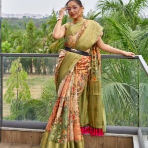 Kanjivaram Wedding Saree – Royal Silk Elegance