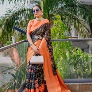 Heavy Border Saree – Festival Essential
