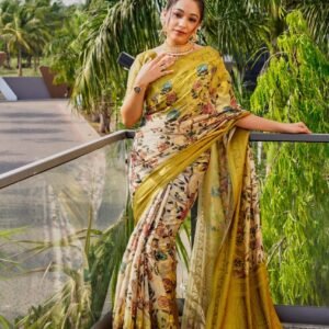 Ready-to-Wear Saree with Belt – Modern Touch