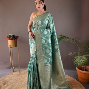 Mirror Work Saree – Perfect for Sangeet