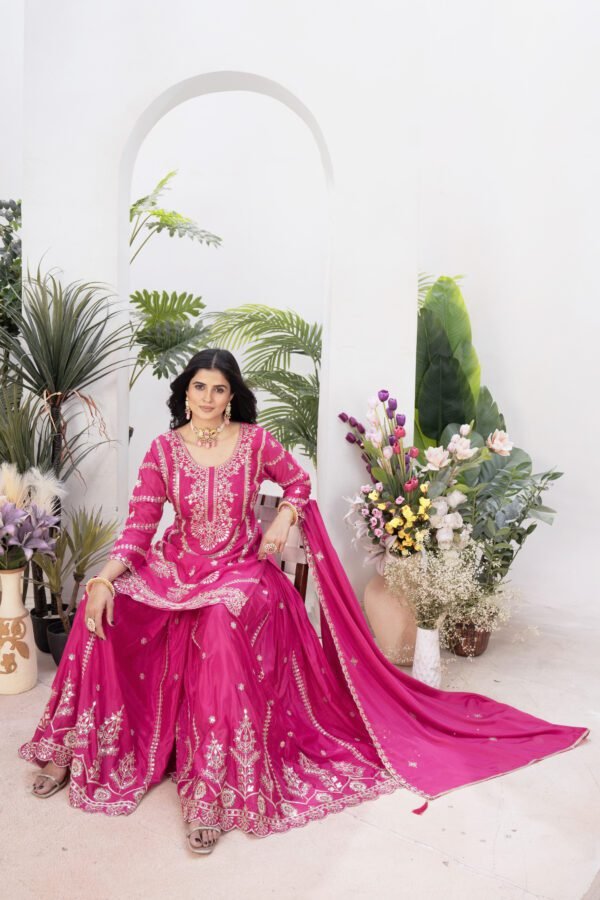 Cotton Kurta Set with Lace Work – Subtle & Beautiful - Image 3