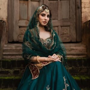 Silk Suit Set with Dupatta – Elegant Occasion Wear
