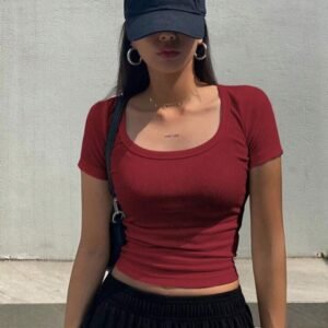 CORSICA Cotton Crop Top
