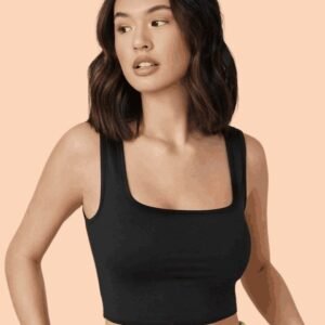 DressBerry Women Shoulder Straps Tank Crop Top