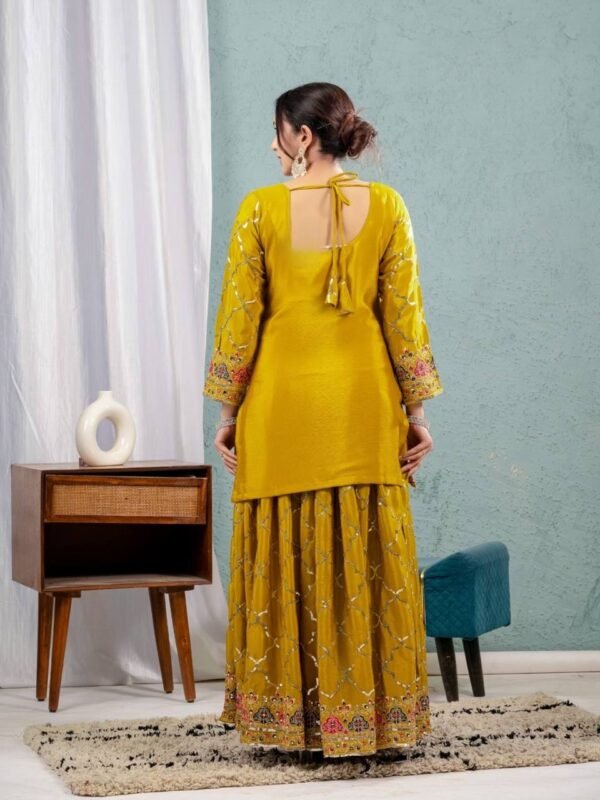 Embroidered Anarkali Suit – Festive Wear - Image 3