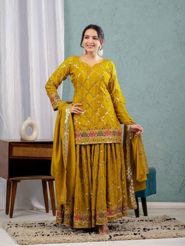 Embroidered Anarkali Suit – Festive Wear - Image 2