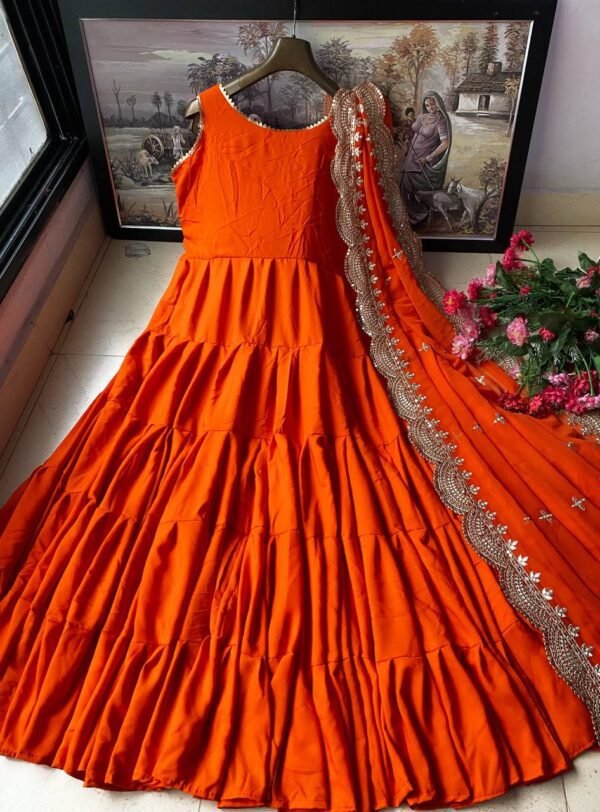 A-Line Kurti with Dupatta Set – Modest & Stylish - Image 3
