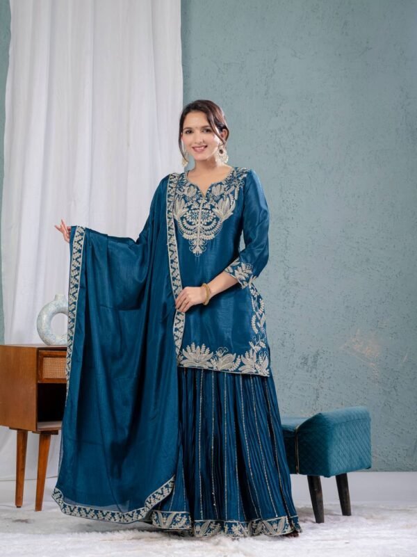 Heavy Embroidered Salwar Suit – Wedding Guest Pick - Image 4