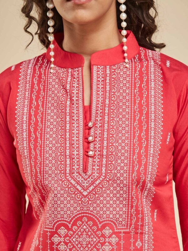 Printed A-Line Dress – Casual Everyday Wear - Image 7