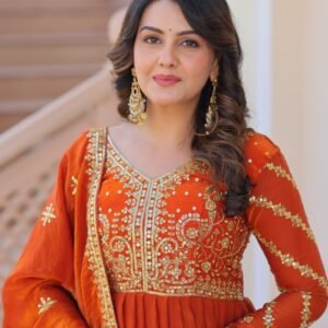 Long Kurti with Churidar Set – Graceful Style