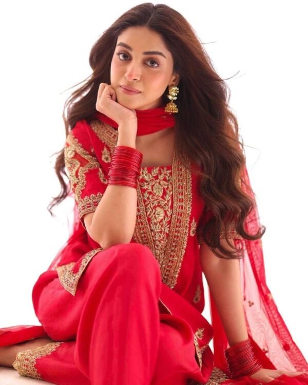 Georgette Sharara Suit – Party Ready Outfit - Image 3