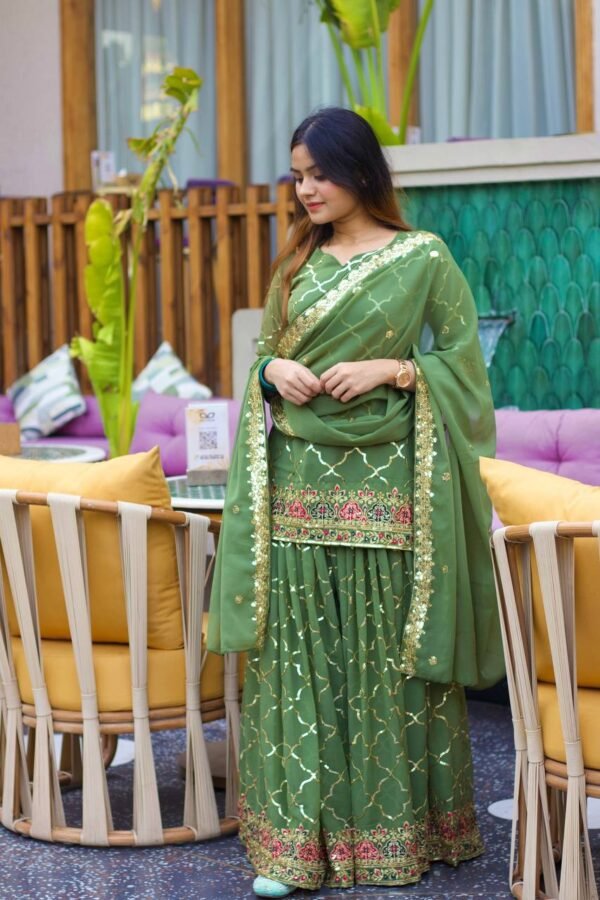 Stylish Palazzo Suit Set – Modern Ethnic Look