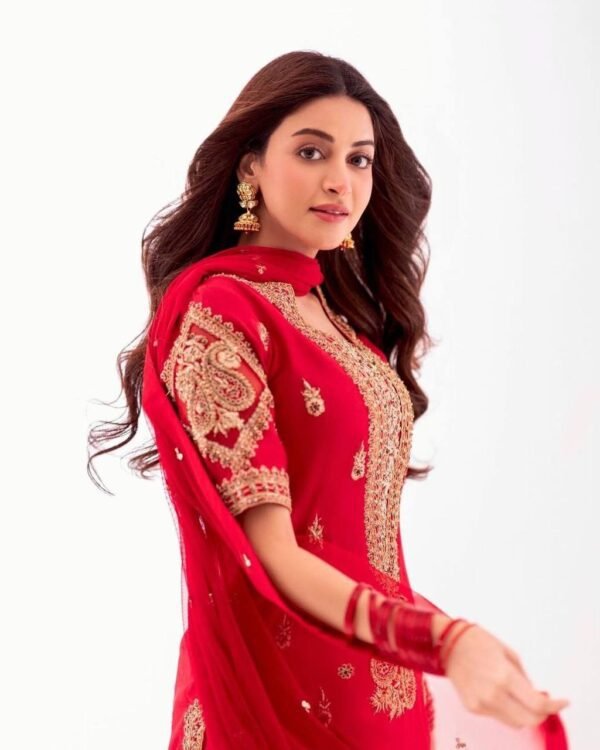Georgette Sharara Suit – Party Ready Outfit - Image 2