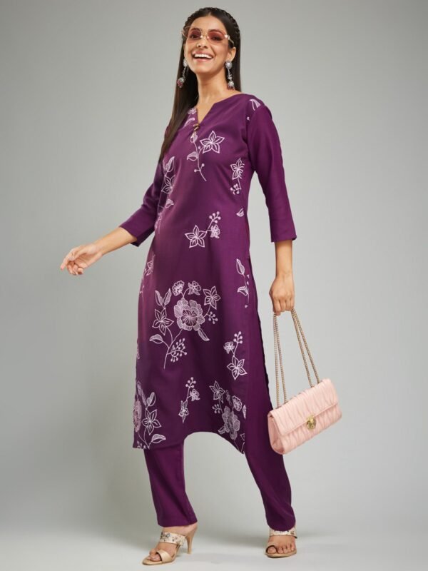 Georgette Pleated Dress – Soft & Flowy - Image 5