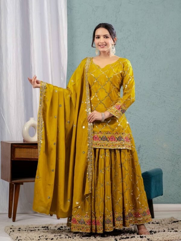 Embroidered Anarkali Suit – Festive Wear - Image 7