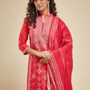 Printed A-Line Dress – Casual Everyday Wear