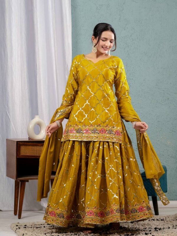 Embroidered Anarkali Suit – Festive Wear - Image 6