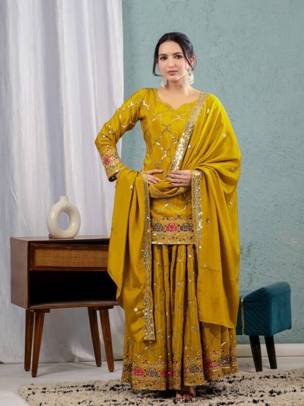 Embroidered Anarkali Suit – Festive Wear - Image 5