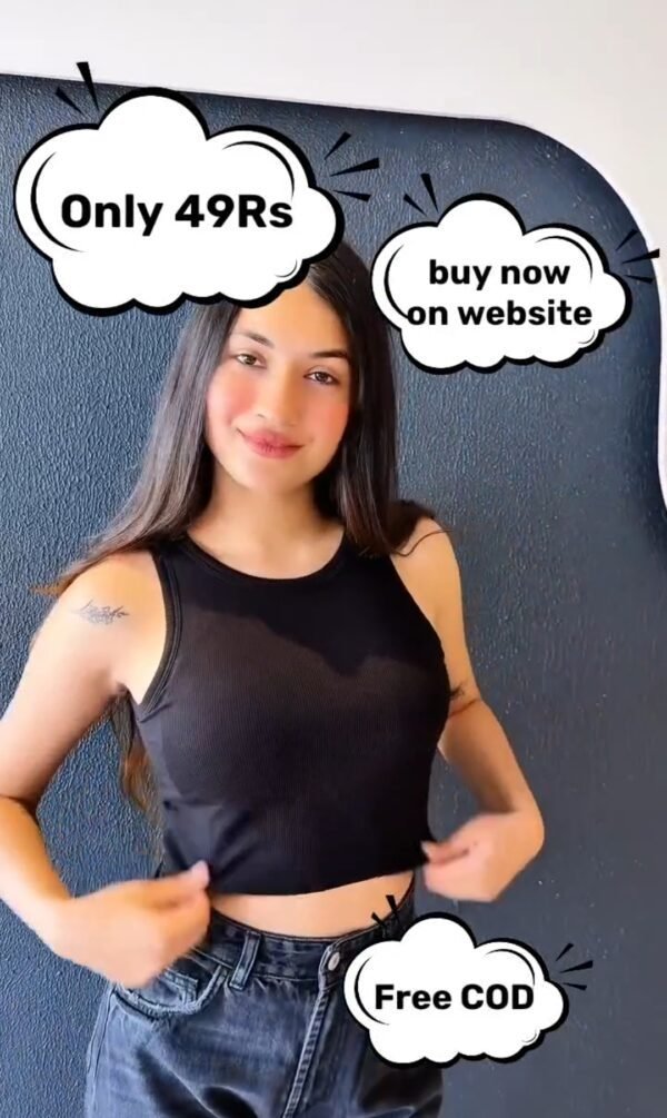 Padded Tops in all colours - say no bra - Image 2