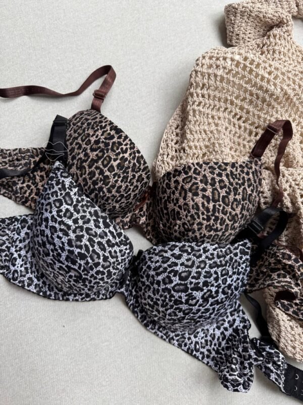Leopard Print Bra (Trendy Animal Print Bra)