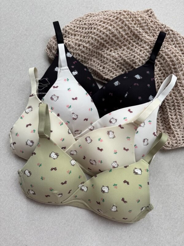 Kitty Bra (Cute Kitty Print Bra)