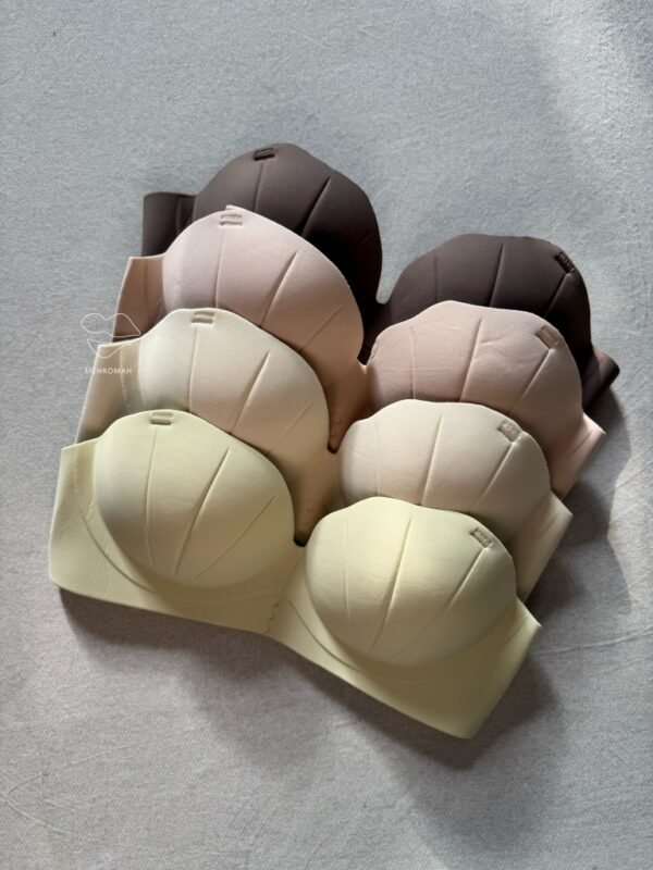 Strapless Laser-Cut Shell Bra (Seamless Strapless Bra)