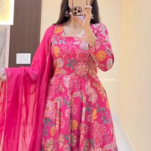 Black Floral Kurti & Palazzo Set for Women – Stylish Ethnic Wear – Only ₹99