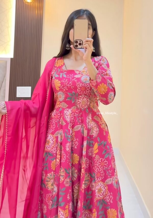 Black Floral Kurti & Palazzo Set for Women – Stylish Ethnic Wear – Only ₹99