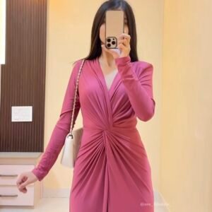 Lavender Satin Slip Dress for Women | Elegant Party Wear Outfit