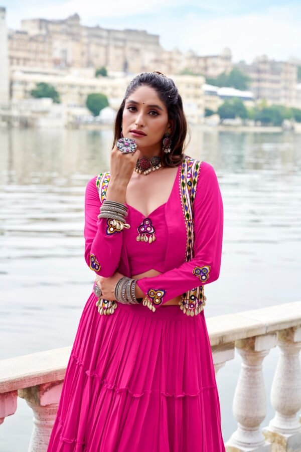 Shop Silk Lehenga Choli Online – Latest Party Wear Dresses, Wedding Outfits & Trendy Women’s Clothing | Nehaff Clothing - Image 2