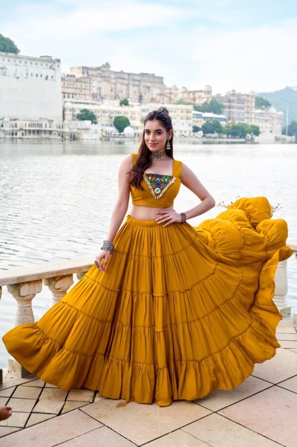 Buy Silk Lehenga Choli Online – Latest Party Wear, Wedding Dresses & Trendy Women’s Fashion | Nehaff Clothing - Image 3